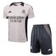 Ensemble Maillot Short Real Madrid 2024 2025 Gris Ros??