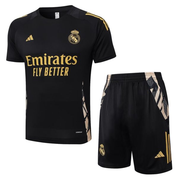 Ensemble Maillot Short Real Madrid 2024 2025 Noir