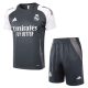 Ensemble Maillot Short Real Madrid 2024 2025 Noir Blanc