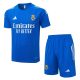 Ensemble Maillot Short Real Madrid 2025 2026 Bleu Clair