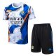 Ensemble Maillot Short Real Madrid 2025 2026 Bleu Tache