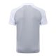 Survetement Real Madrid Polo 2025 2026 Gris Blanc - Image 3