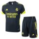 Ensemble Maillot Short Real Madrid 2025 2026 Noir Fonc??