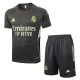 Ensemble Maillot Short Real Madrid 2025 2026 Noir Jaune