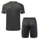 Ensemble Maillot Short Real Madrid 2025 2026 Noir Jaune - Image 4