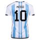 MAILLOT ARGENTINE 3 ETOILES DOMICILE 2022 2023 MESSI - Image 2