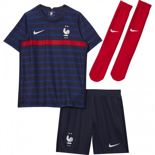 MAILLOT ENFANT EQUIPE DE FRANCE DOMICILE 2020 2021