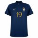 MAILLOT ENFANT EQUIPE DE FRANCE DOMICILE COUPE DU MONDE 2022 BENZEMA - Image 3
