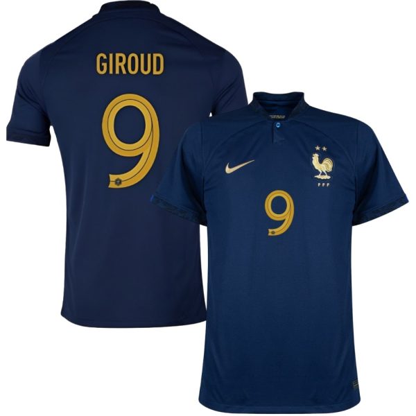 MAILLOT EQUIPE DE FRANCE DOMICILE COUPE DU MONDE 2022 GIROUD