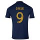 MAILLOT ENFANT EQUIPE DE FRANCE DOMICILE COUPE DU MONDE 2022 GIROUD - Image 2