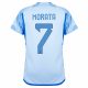 MAILLOT ESPAGNE EXTERIEUR 2023 2024 MORATA - Image 2