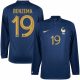MAILLOT FRANCE DOMICILE COUPE DU MONDE 2022 BENZEMA M-L