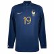 MAILLOT FRANCE DOMICILE COUPE DU MONDE 2022 BENZEMA M-L - Image 3