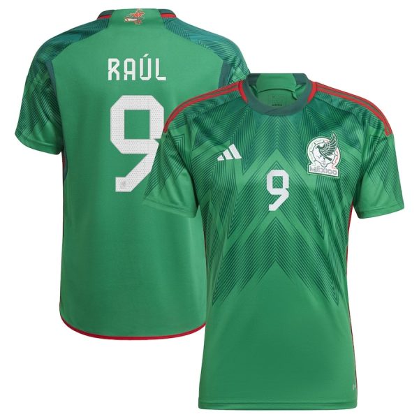MAILLOT MEXIQUE DOMICILE COUPE DU MONDE 2022 RAUL