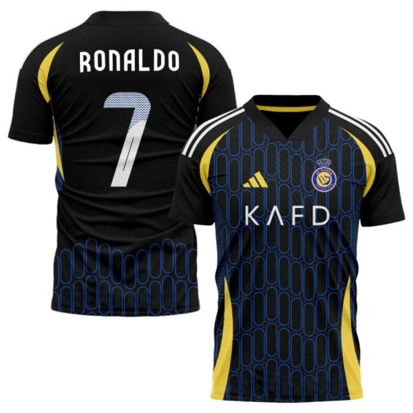 Maillot AL Nassr Ronaldo Enfant Exterieur 2024 2025