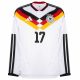 Maillot Allemagne Domicile 2026 2027 Wirtz Manches Longues - Image 3