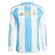 Maillot Argentine Domicile 2024 2025 Manches Longues