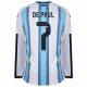Maillot Argentine Domicile 2026 2027 De Paul Manches Longues - Image 2