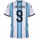 Maillot Argentine Domicile 2026 2027 J. Alvarez - Image 2