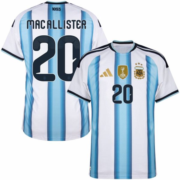Maillot Argentine Domicile 2026 2027 Mac Allister