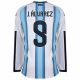Maillot Argentine Domicile 2026 2027 J. Alvarez Manches Longues - Image 2