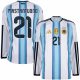 Maillot Argentine Domicile 2026 2027 Mastantuono Manches Longues
