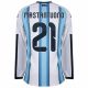 Maillot Argentine Domicile 2026 2027 Mastantuono Manches Longues - Image 2