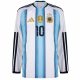 Maillot Argentine Domicile 2026 2027 Messi Manches Longues - Image 3