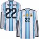Maillot Argentine Domicile 2026 2027 Martinez Manches Longues