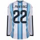 Maillot Argentine Domicile 2026 2027 Martinez Manches Longues - Image 2