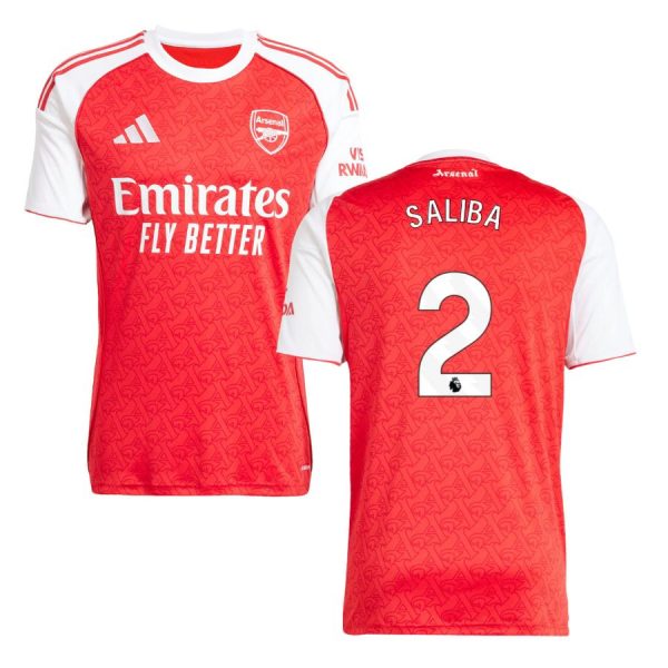 Maillot Arsenal Domicile 2025 2026 Saliba