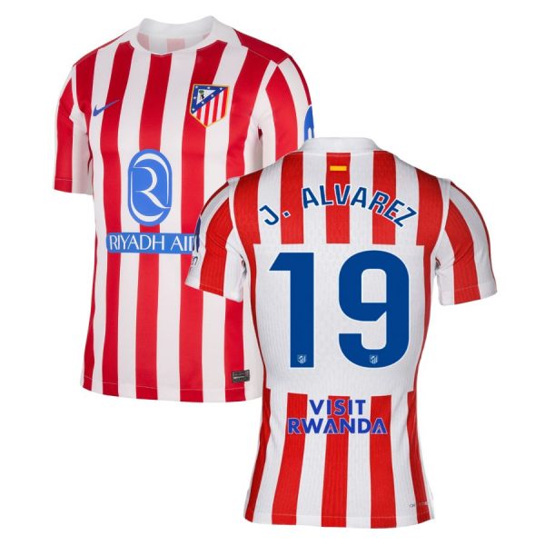 Maillot Atletico Madrid Domicile 2025 2026 Alvarez