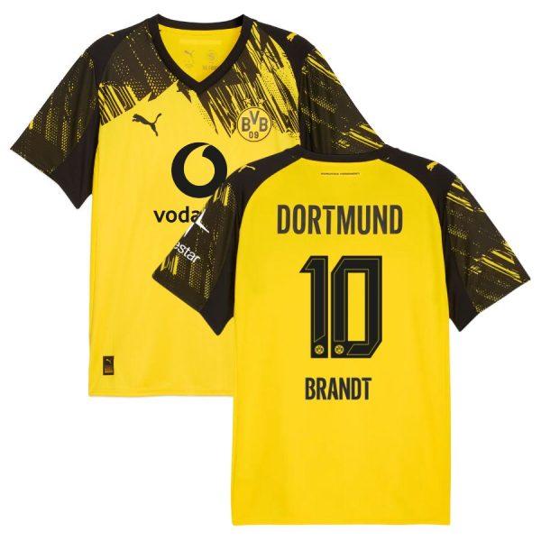 Maillot BVB Dortmund Domicile 2025 2026 Brandt