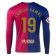 Maillot Barca 2024 2025 Domicile Lamine Yamal Manches Longues - Image 2