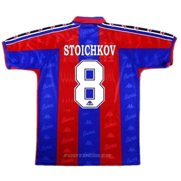 Maillot Barca Domicile 1996 1997 Stoichkov