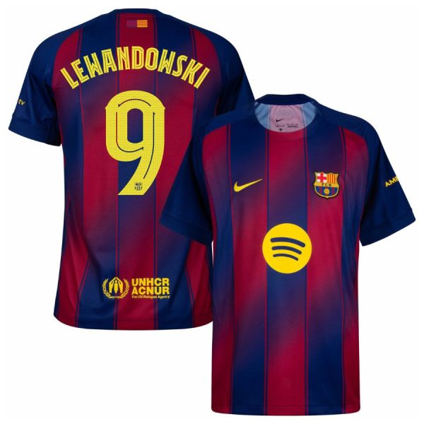 Maillot Barca Domicile 2025 2026 Lewandowski