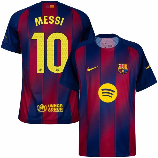 Maillot Barca Domicile 2025 2026 Messi 10 La Liga