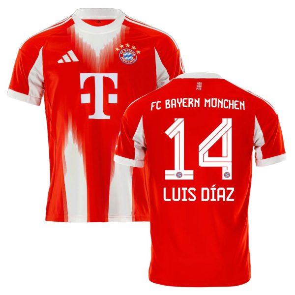 Maillot Bayern Munich Domicile 2025 2026 Luis Diaz