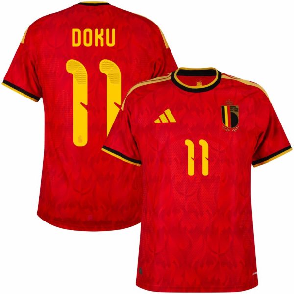 Maillot Belgique Domicile 2026 2027 Doku