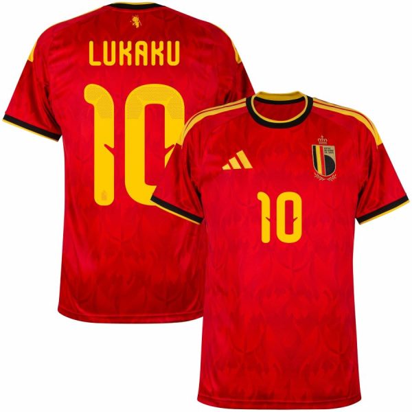 Maillot Belgique Domicile 2026 2027 Lukaku
