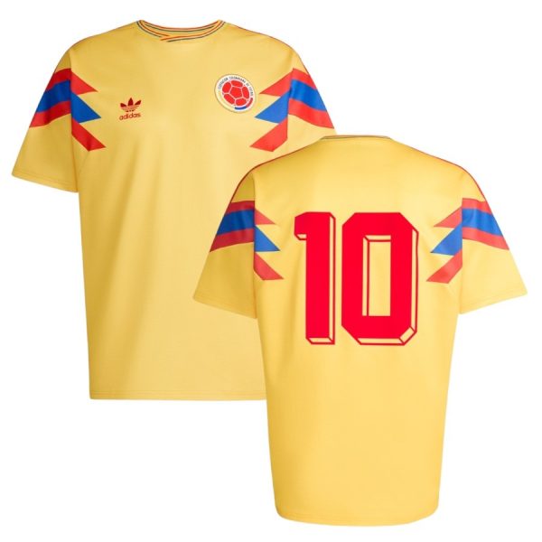 Maillot Colombie Adidas Exterieur 1990 James