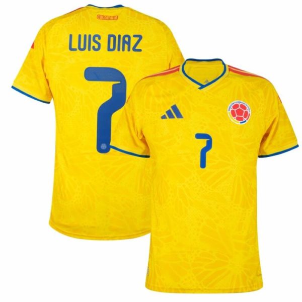 Maillot Colombie Domicile 2026 2027 Luis Diaz