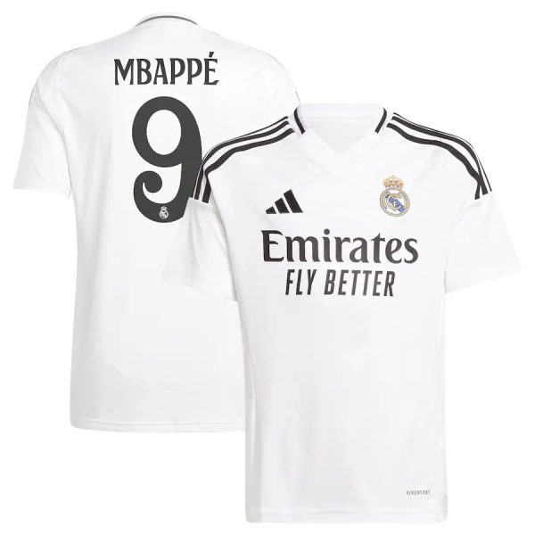 Maillot Enfant Real Madrid Domicile 2024 2025 Mbappe