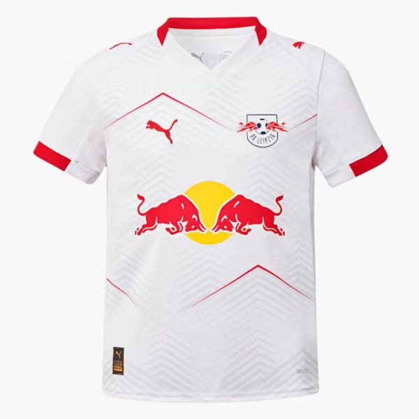 Maillot Enfant Red Bull Leipzig Domicile 2025 2026
