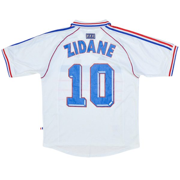 Maillot Equipe de France Exterieur 1998 Zidane