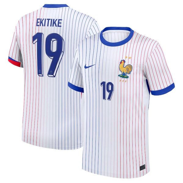 Maillot Enfant Equipe de France Exterieur 2024 2025 Ekitike