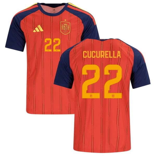 Maillot Espagne Domicile 2026 2027 Cucurella