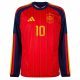 Maillot Espagne Domicile 2026 2027 Lamine Yamal 10 Manches Longues - Image 3