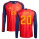 Maillot Espagne Domicile 2026 2027 Pedri Manches Longues