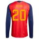 Maillot Espagne Domicile 2026 2027 Pedri Manches Longues - Image 2
